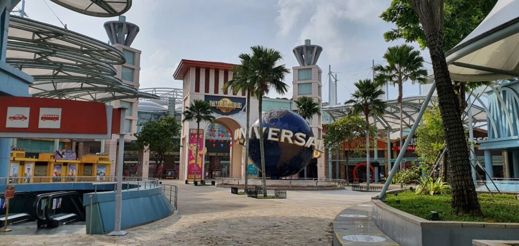 A theme park in Resort World, Universal Studio Part 1, Sentosa