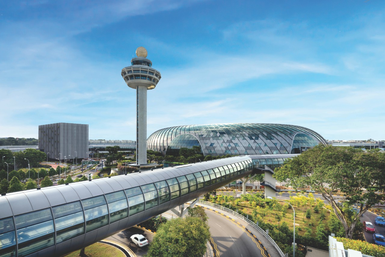 Changi Airport is home to flag carrier, Singapore Airline