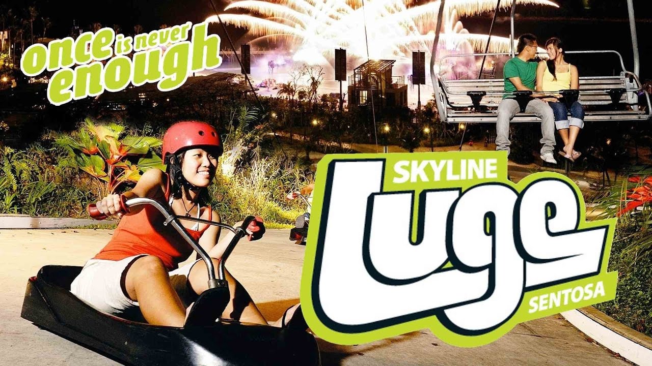Experience Skyline Luge and SkyRide in Sentosa