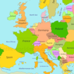 The countries of Western Europe