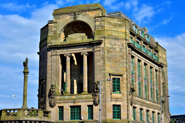 Scotland-Glasgow-Mercat-Building