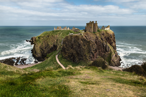 Dunnottar fortress or castle