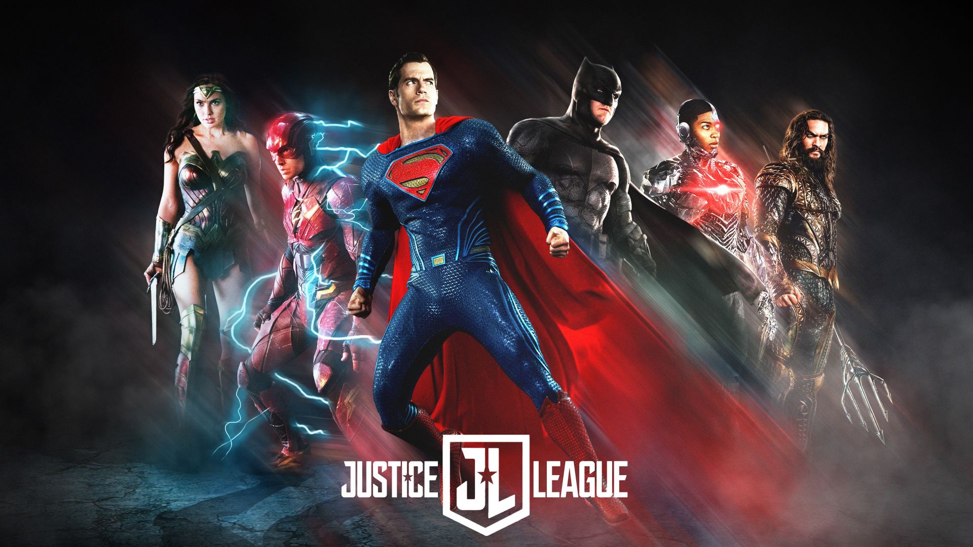 Justice League, all from DC films