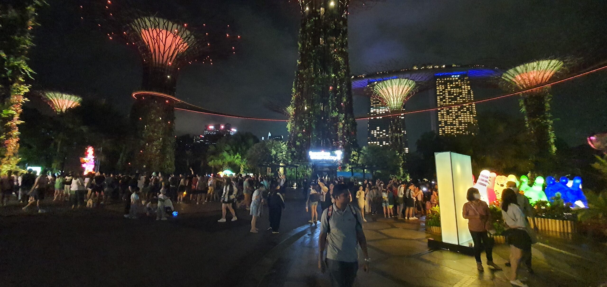 Garden by the bay NIGHT light show & the Mid-autumn festival 2022 (Vlog)