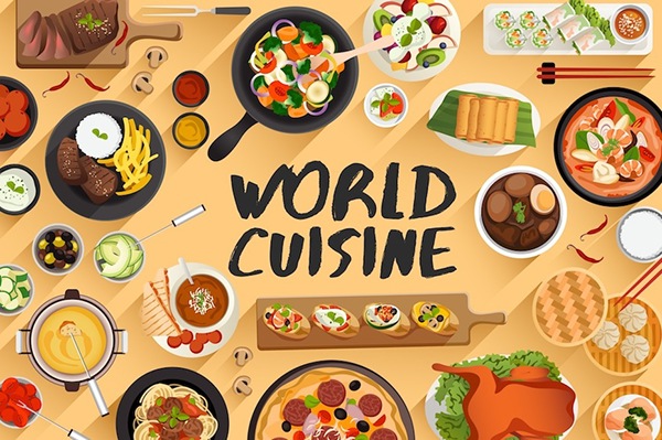Food Cuisines around the WORLD