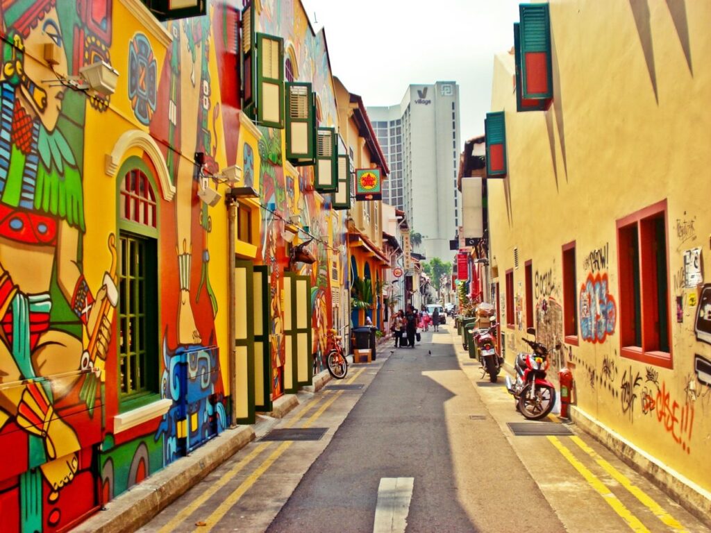 Exploring Haji Lane: Singapore’s Colorful Gem